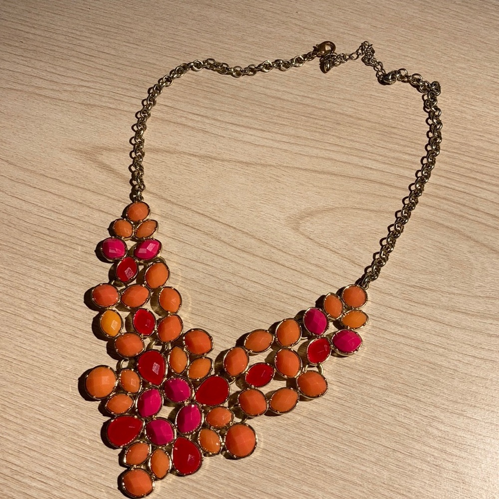 Statement costume jewelry necklace